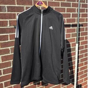Adidas Golf Zip-Up Crewneck
